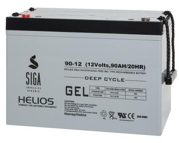 SIGA Helios GEL Batterie 90Ah 12V